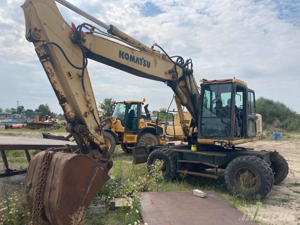Komatsu PW 170 Koparki kołowe