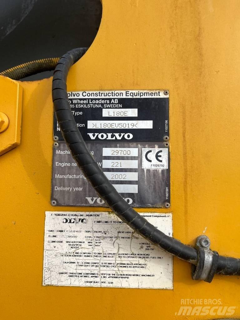 Volvo L 180 E Ładowarki kołowe