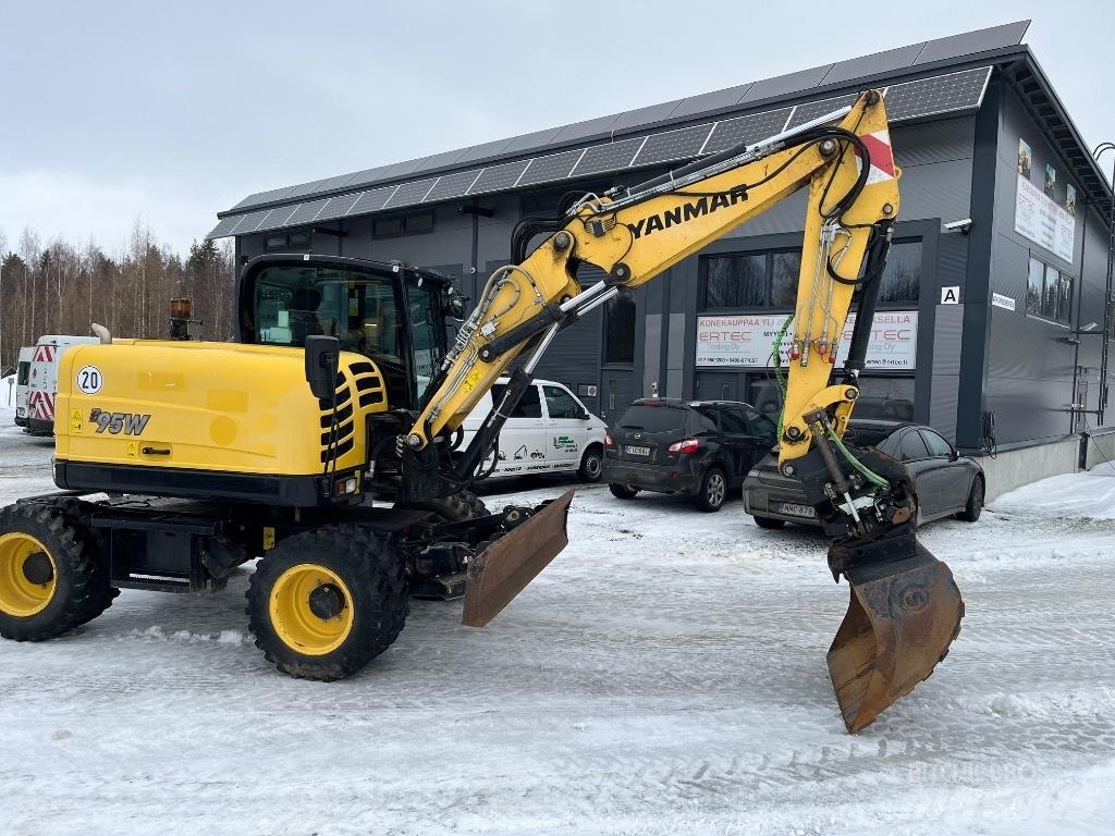 Yanmar B 95 W Koparki kołowe