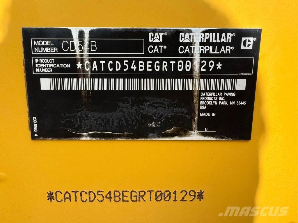 CAT CD54B Walce dwubębnowe