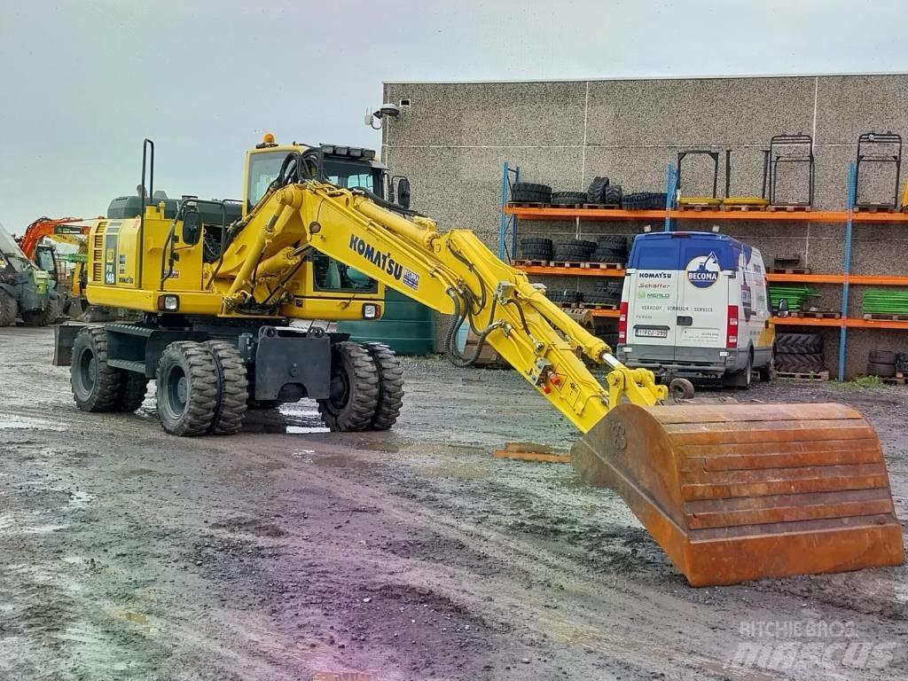 Komatsu PW148-8 Koparki kołowe