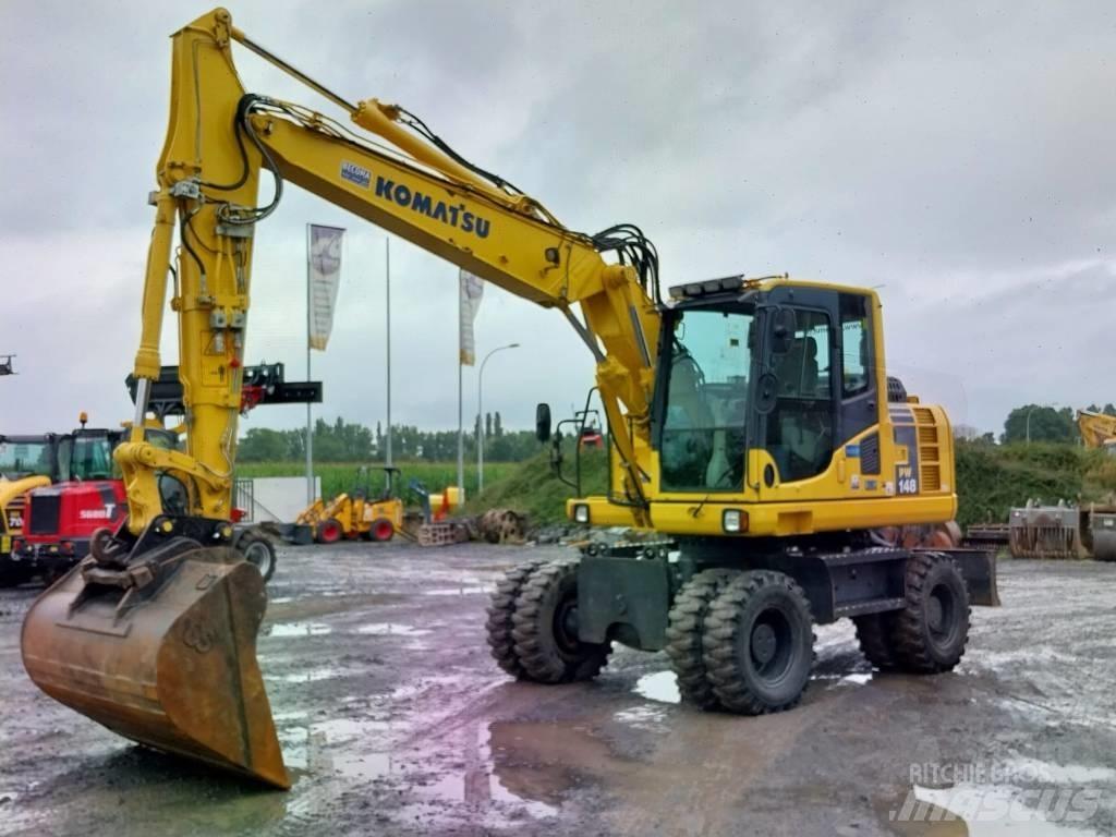 Komatsu PW148-8 Koparki kołowe