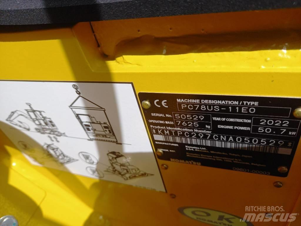 Komatsu PC78US-11EO Midikoparki  7t - 12t