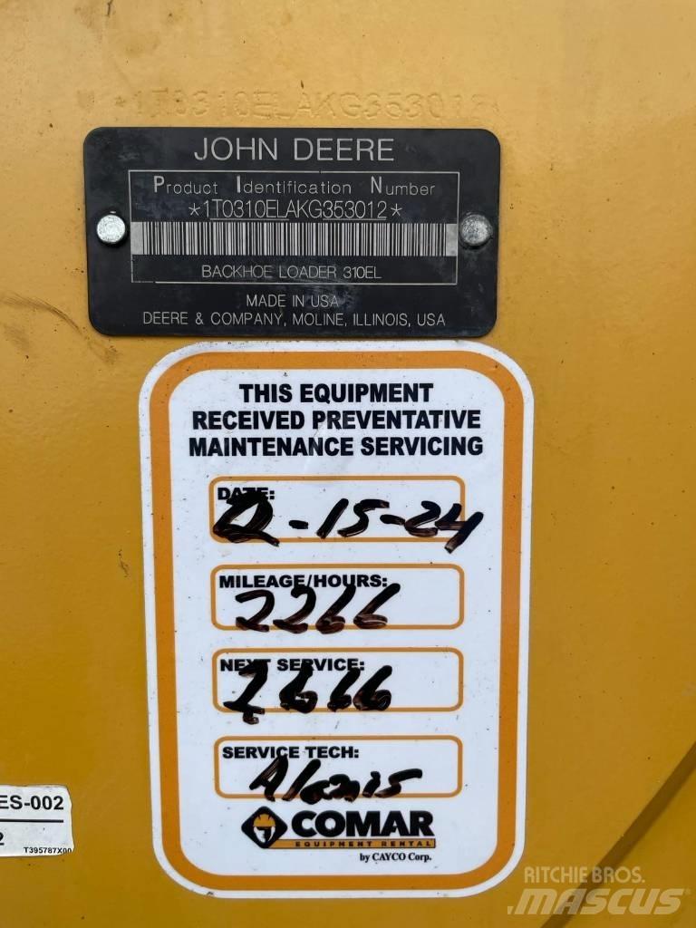 John Deere 310L EP Koparko-ładowarki