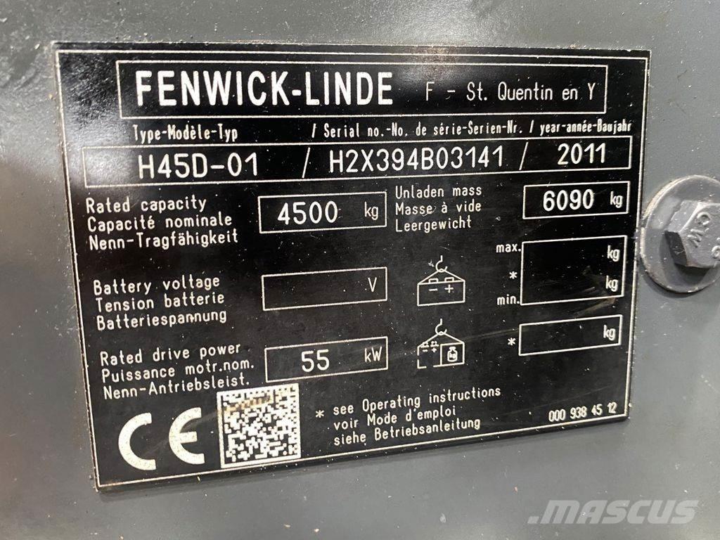 Linde H45D-01 Wózki Diesla