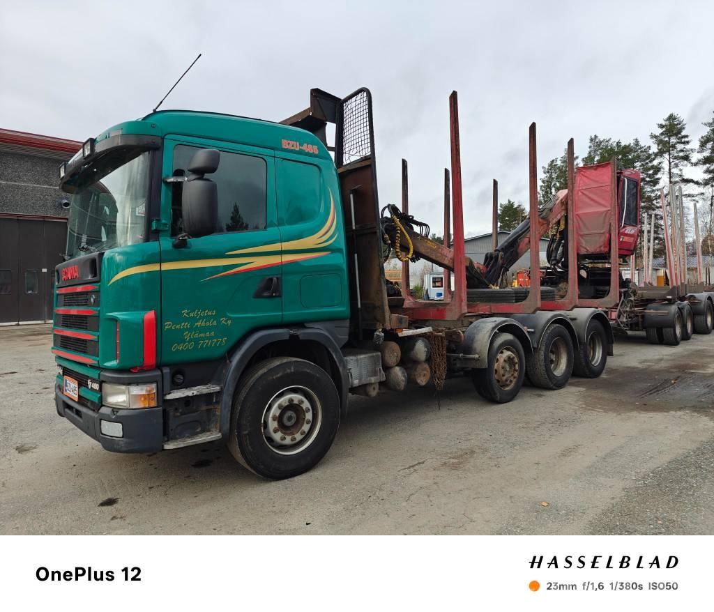 Scania R 164 8X4 Samochody do przewozu drewna