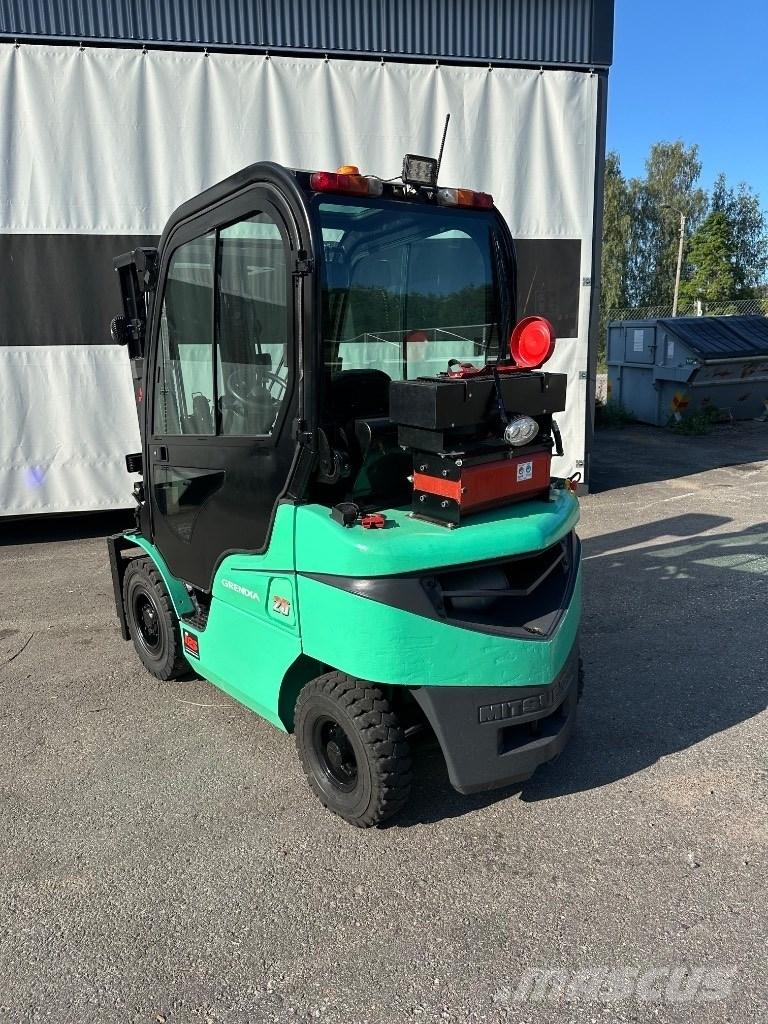 Mitsubishi FD 25 N Wózki Diesla
