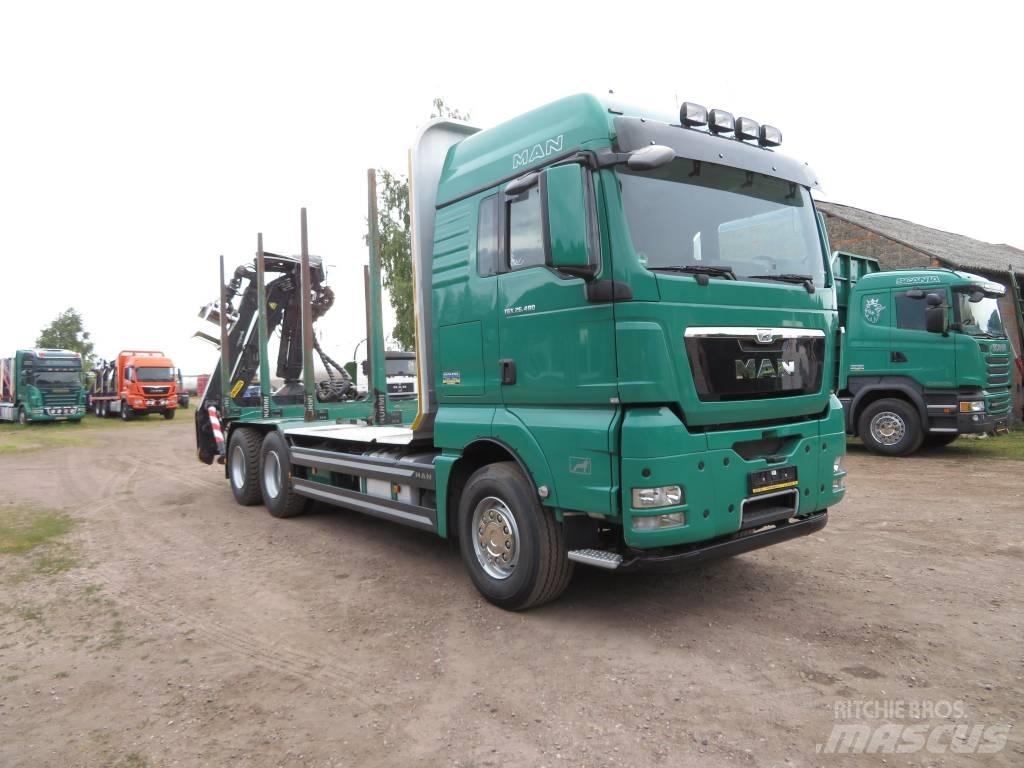 MAN 33 480 Samochody do przewozu drewna