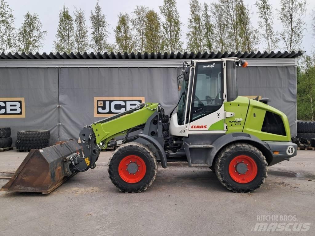 CLAAS 738T Teleskopowe ładowarki kołowe