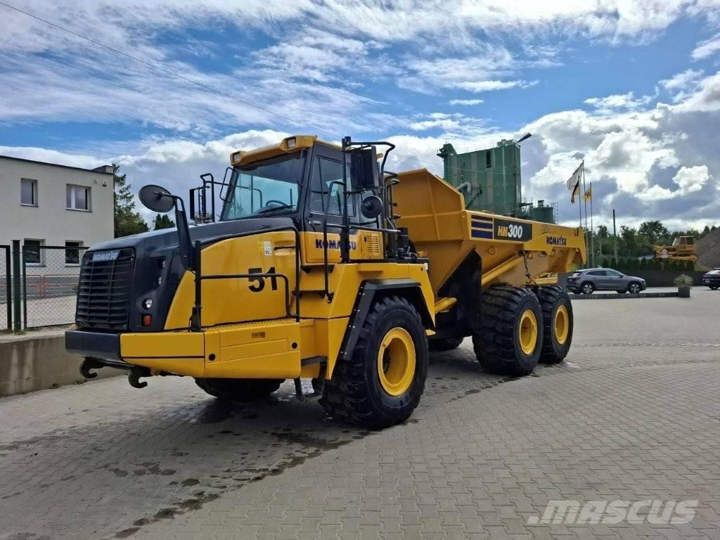 Komatsu HM 300 Wozidła przegubowe