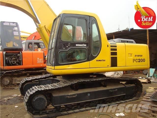 Komatsu PC 200 Koparki gąsienicowe