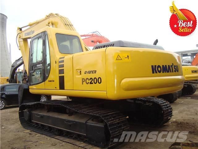 Komatsu PC 200 Koparki gąsienicowe