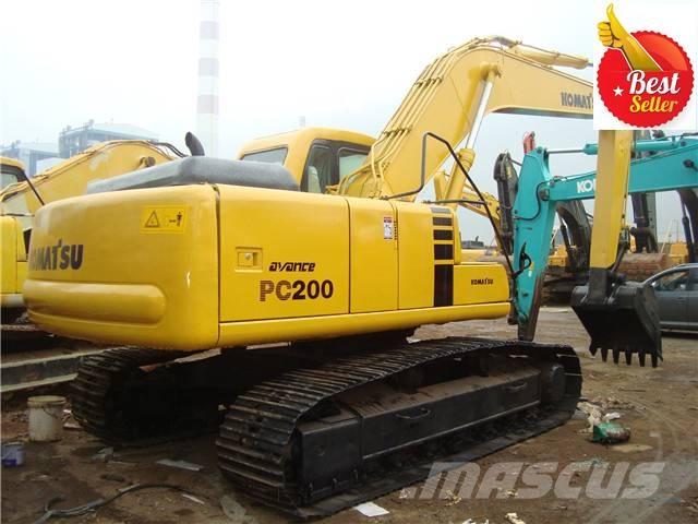 Komatsu PC 200 Koparki gąsienicowe