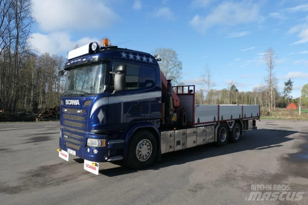 Scania G450 6x2 Żurawie samochodowe