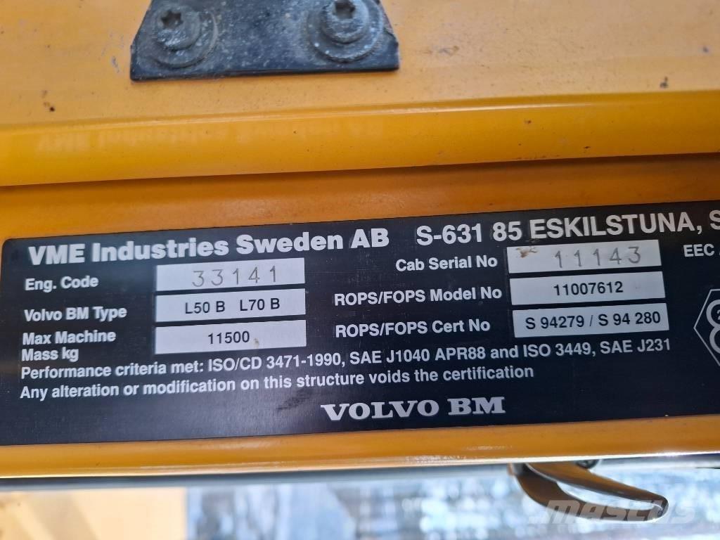 Volvo L70B Ładowarki kołowe