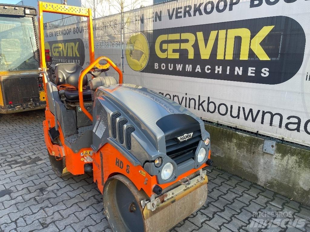 Hamm HD 8 VV Walce dwubębnowe