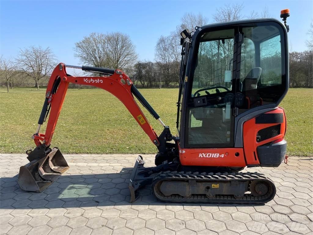 Kubota KX18-4 Minikoparki