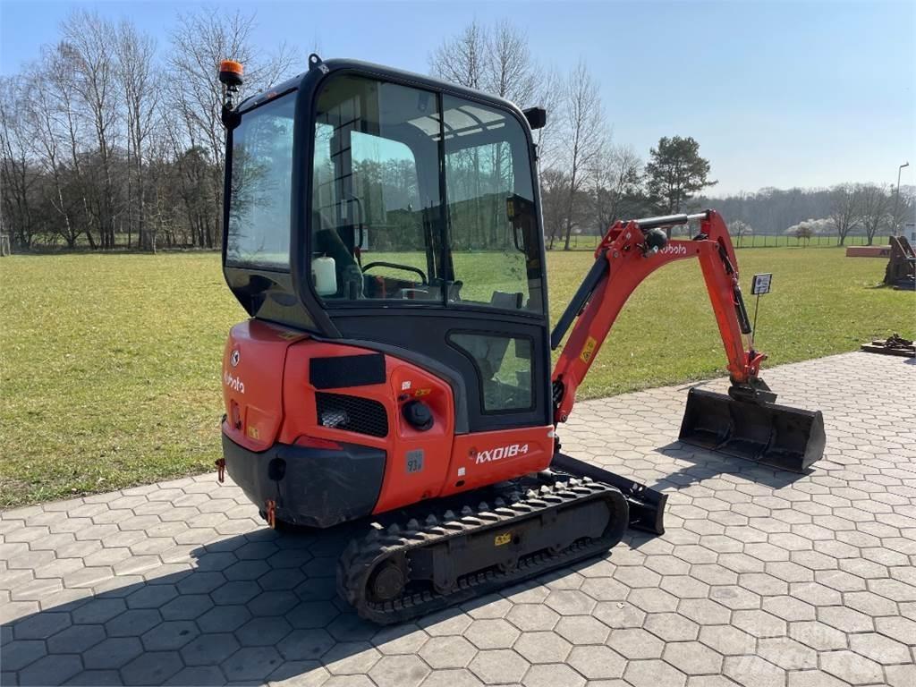 Kubota KX18-4 Minikoparki