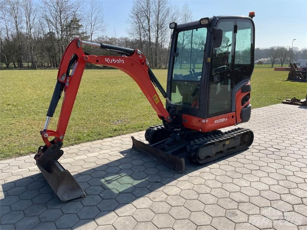 Kubota KX18-4 Minikoparki
