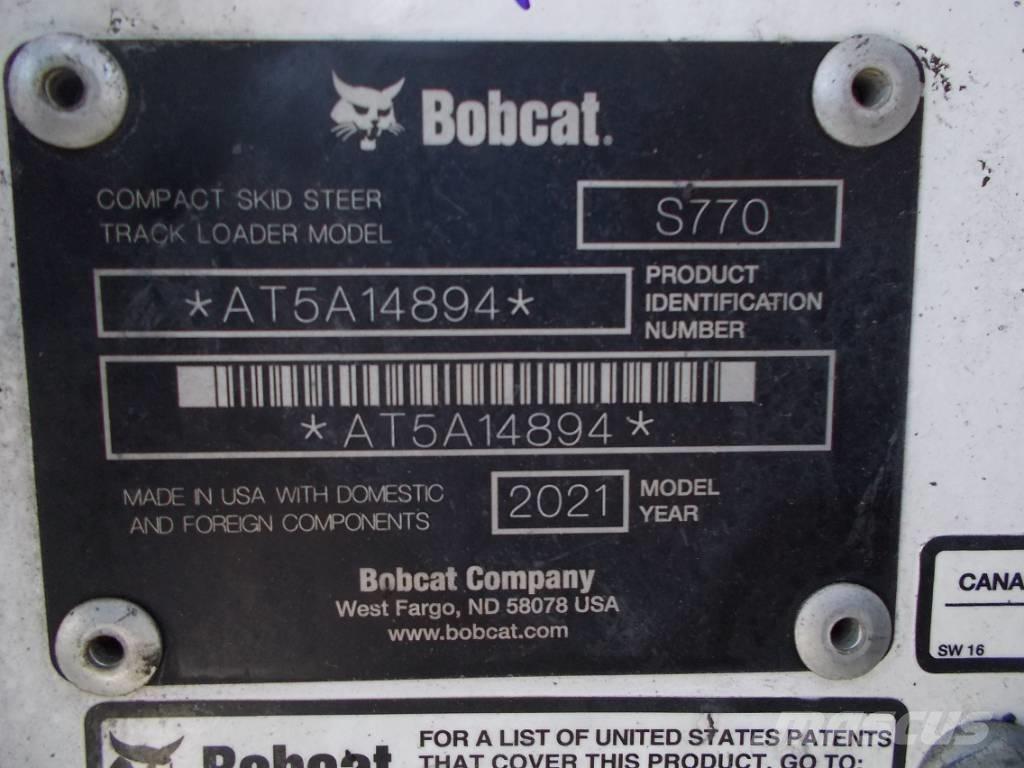 Bobcat S770 Ładowarki burtowe