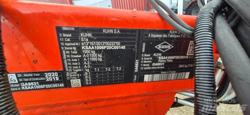 Kuhn GA 9531 Ciągnikowe żniwiarki pokosowe
