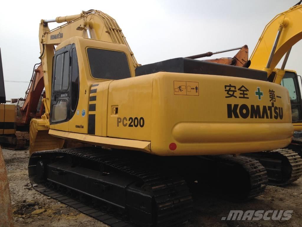 Komatsu PC200-6 Koparki gąsienicowe