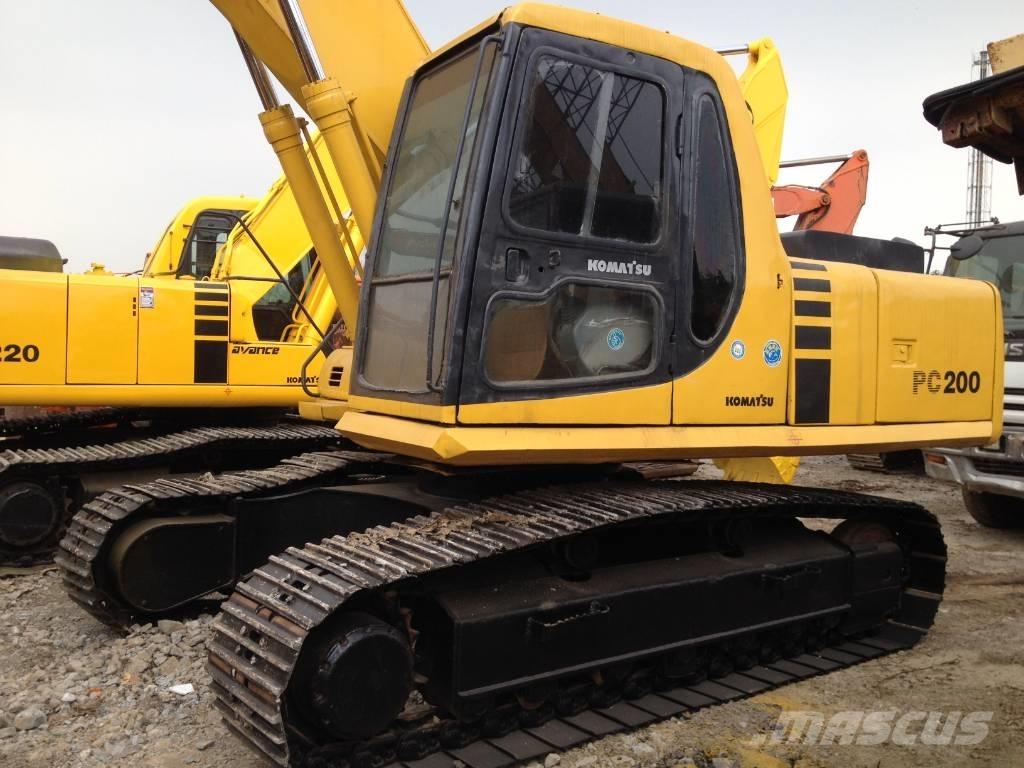 Komatsu PC200-6 Koparki gąsienicowe