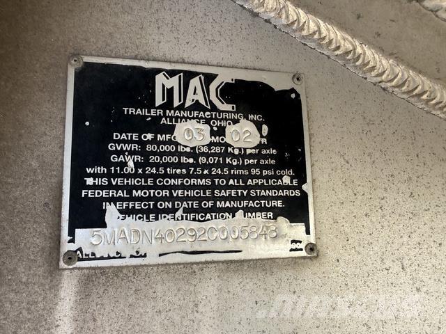 MAC END DUMP Inne przyczepy