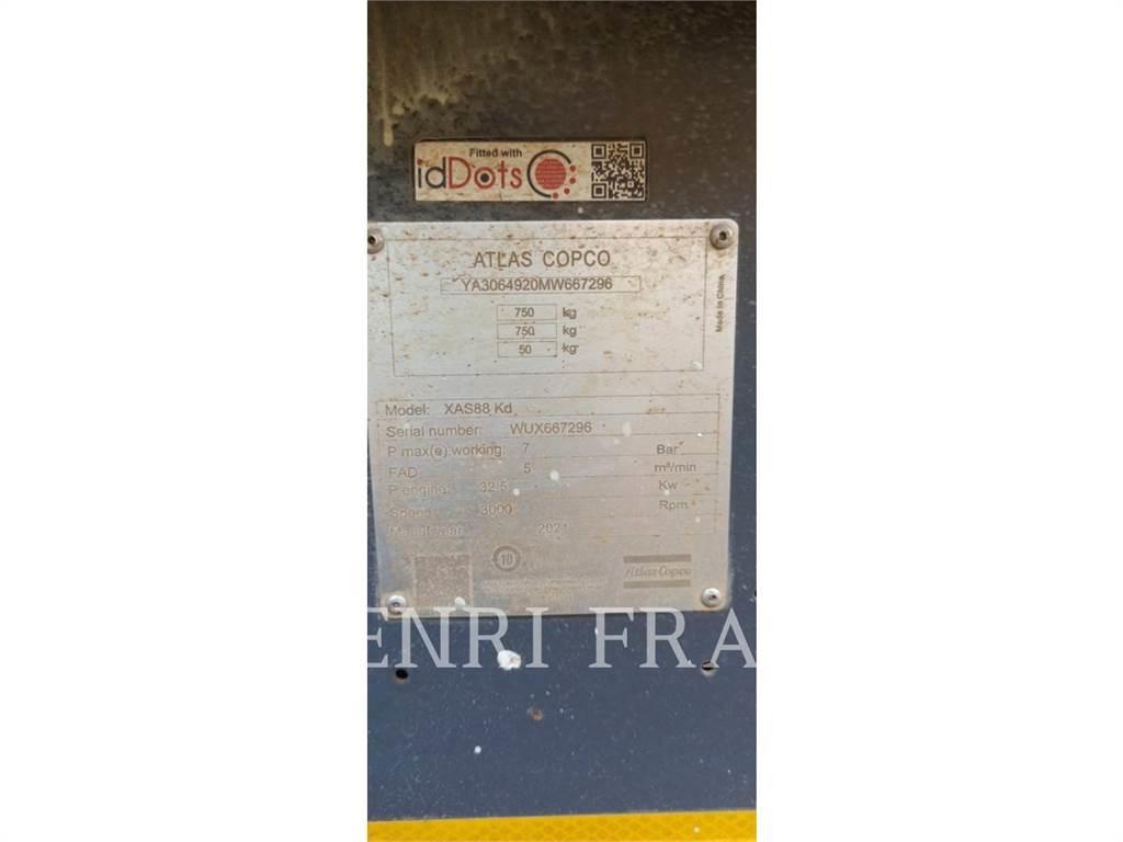 Atlas Copco XAS88KD Maszyny budowlane - Inne