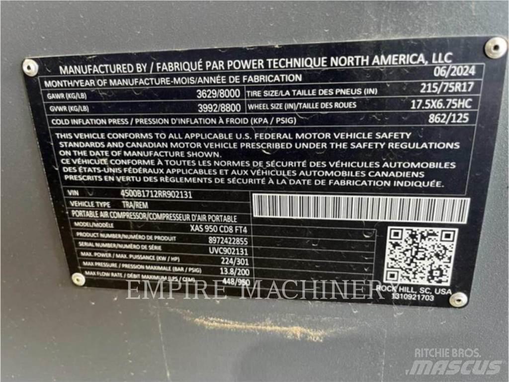 Atlas Copco XAS950CD Kompresory