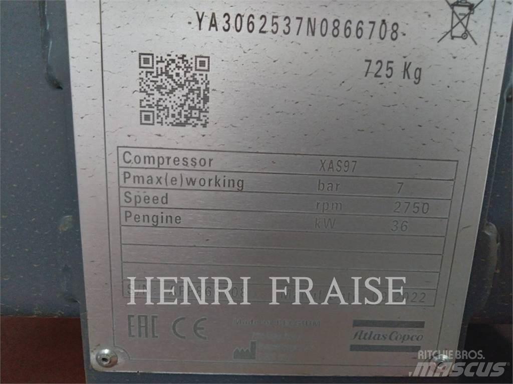 Atlas Copco XAS97 Sprężarkowe osuszacze powietrza