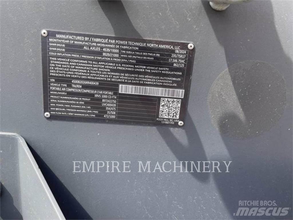Atlas Copco XRVS1000CD Kompresory