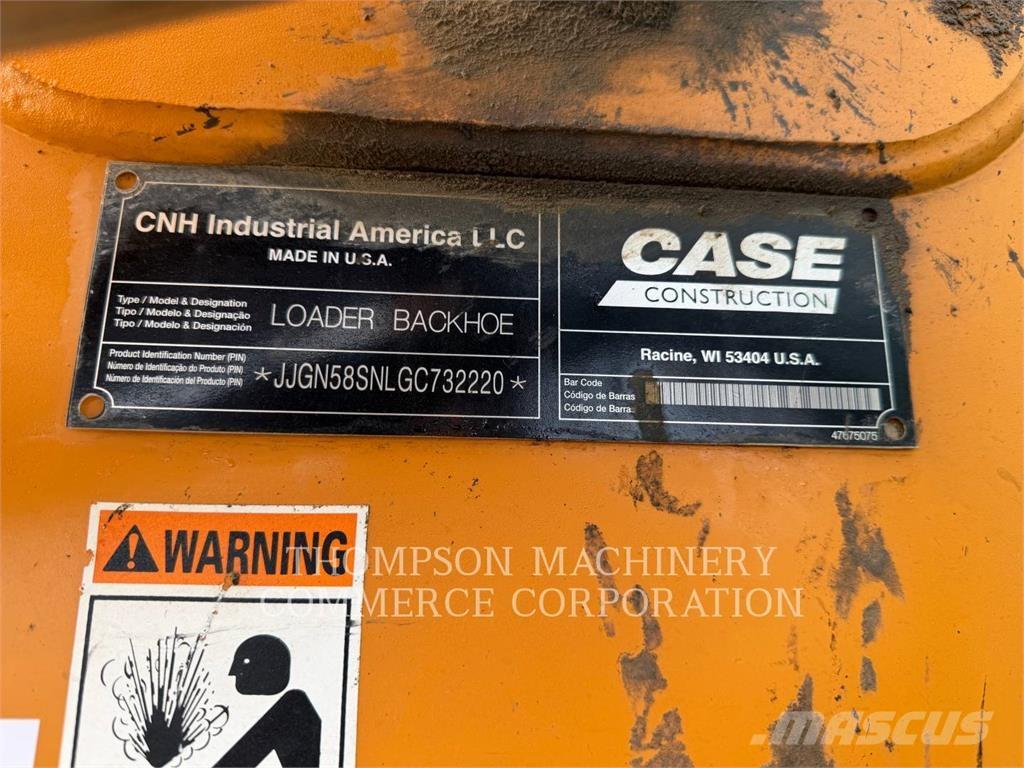 CASE 580 SUPER N Koparko-ładowarki