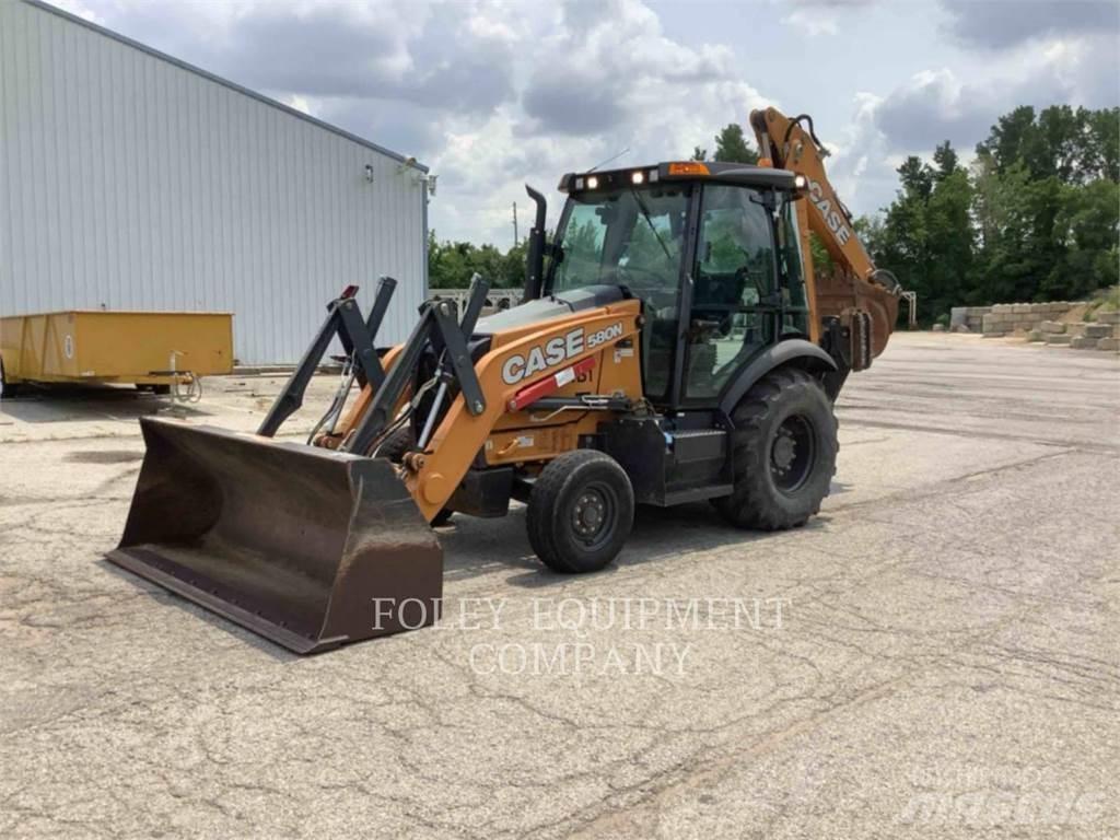 CASE 580N Ładowarki burtowe