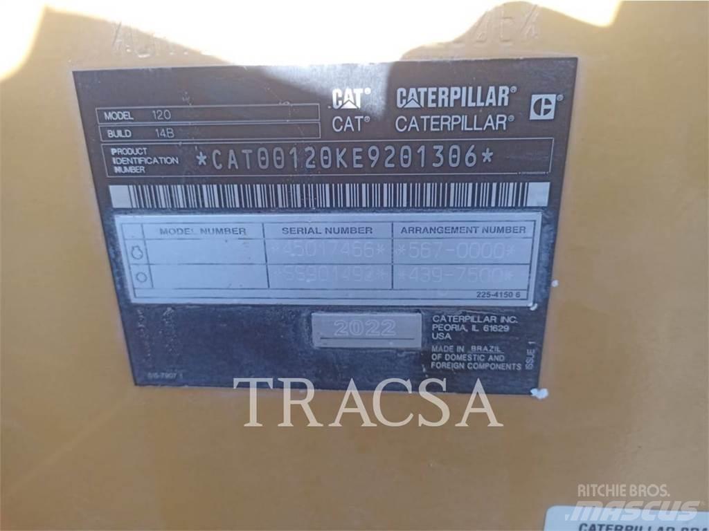 CAT 120 Równiarki