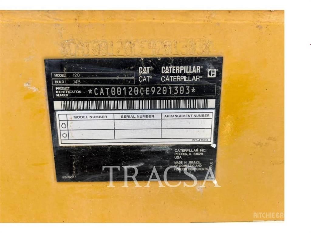 CAT 120 Równiarki