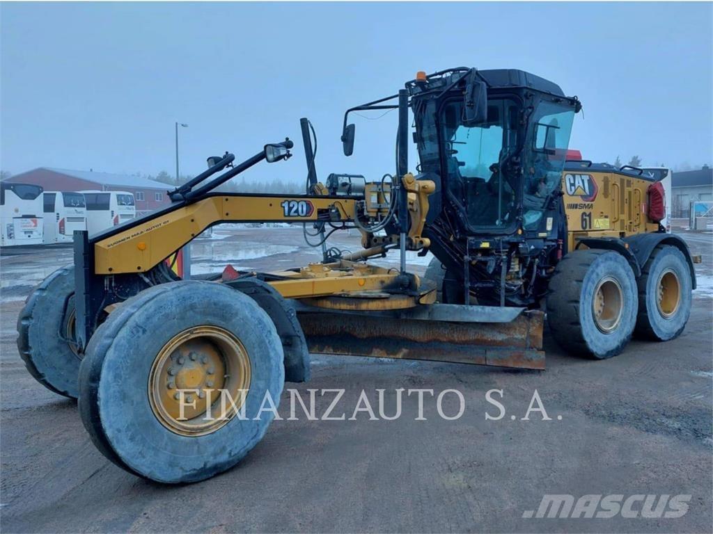 CAT 120 Równiarki