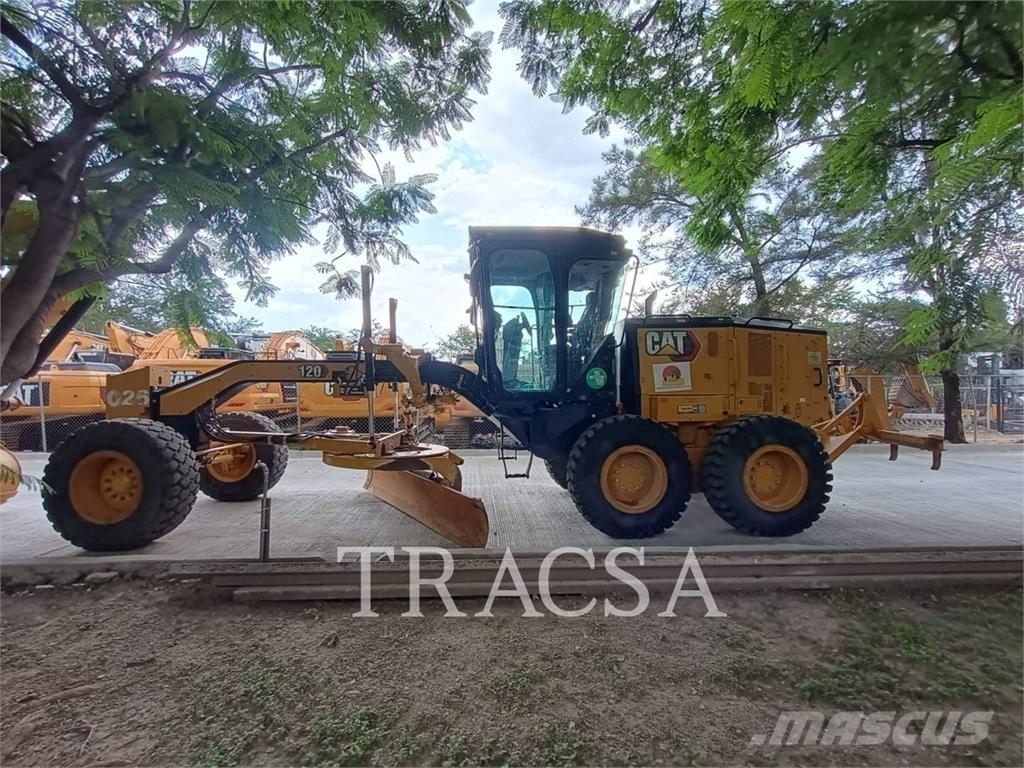 CAT 120 Równiarki