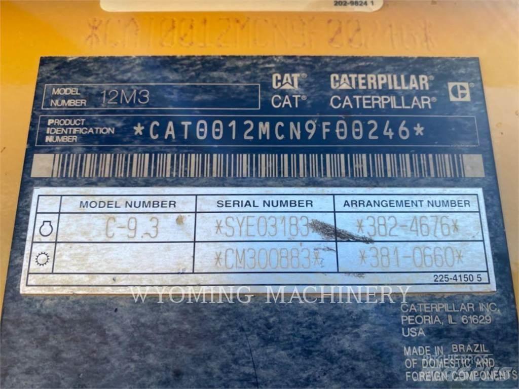 CAT 12M 3 Równiarki