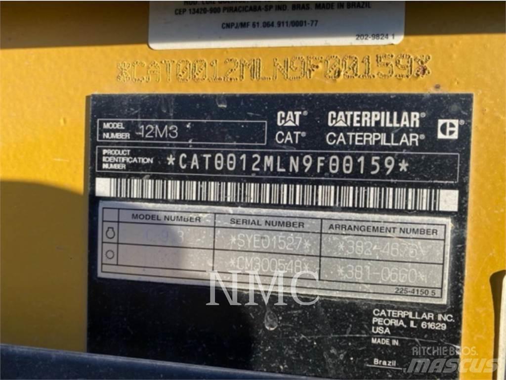 CAT 12M3 Równiarki