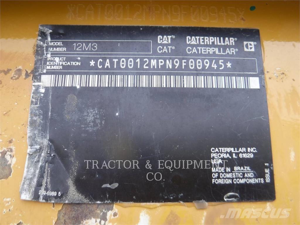 CAT 12M3 Równiarki