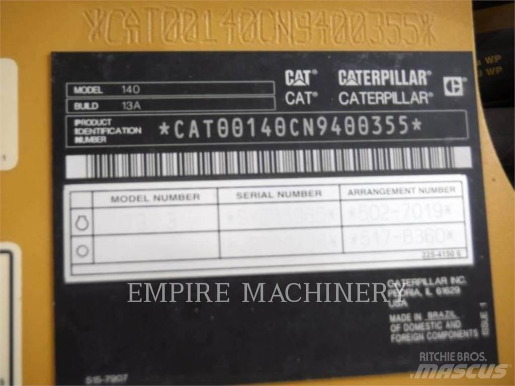 CAT 140-13 Równiarki
