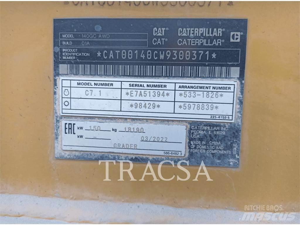 CAT 140 GC Równiarki