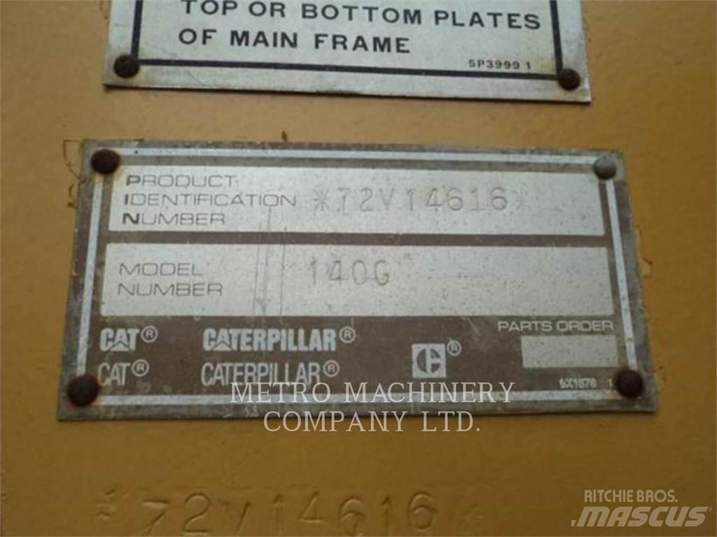 CAT 140G Równiarki