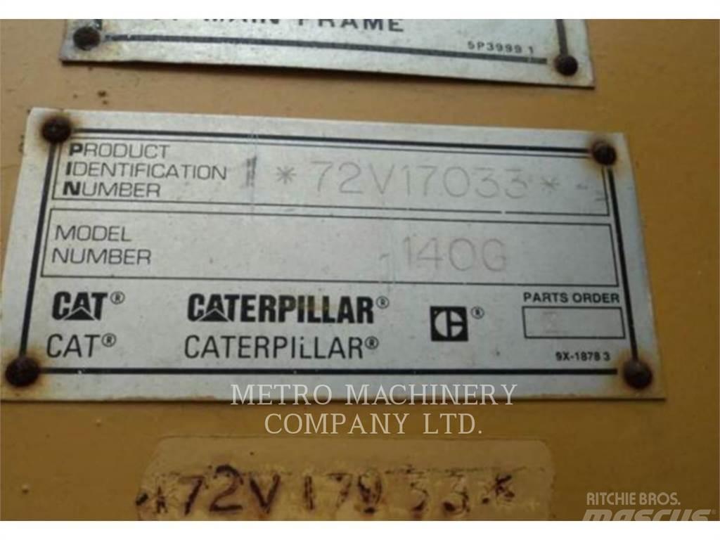 CAT 140G Równiarki