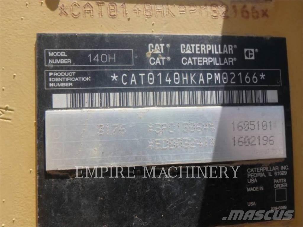 CAT 140H Równiarki