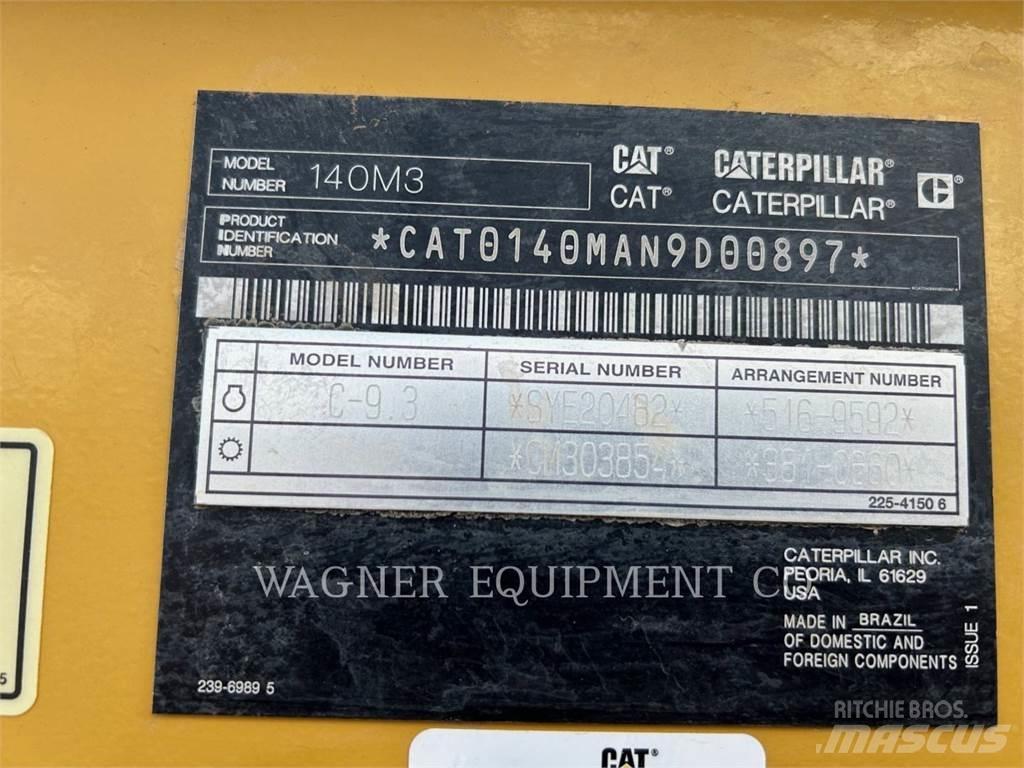 CAT 140M3 Równiarki