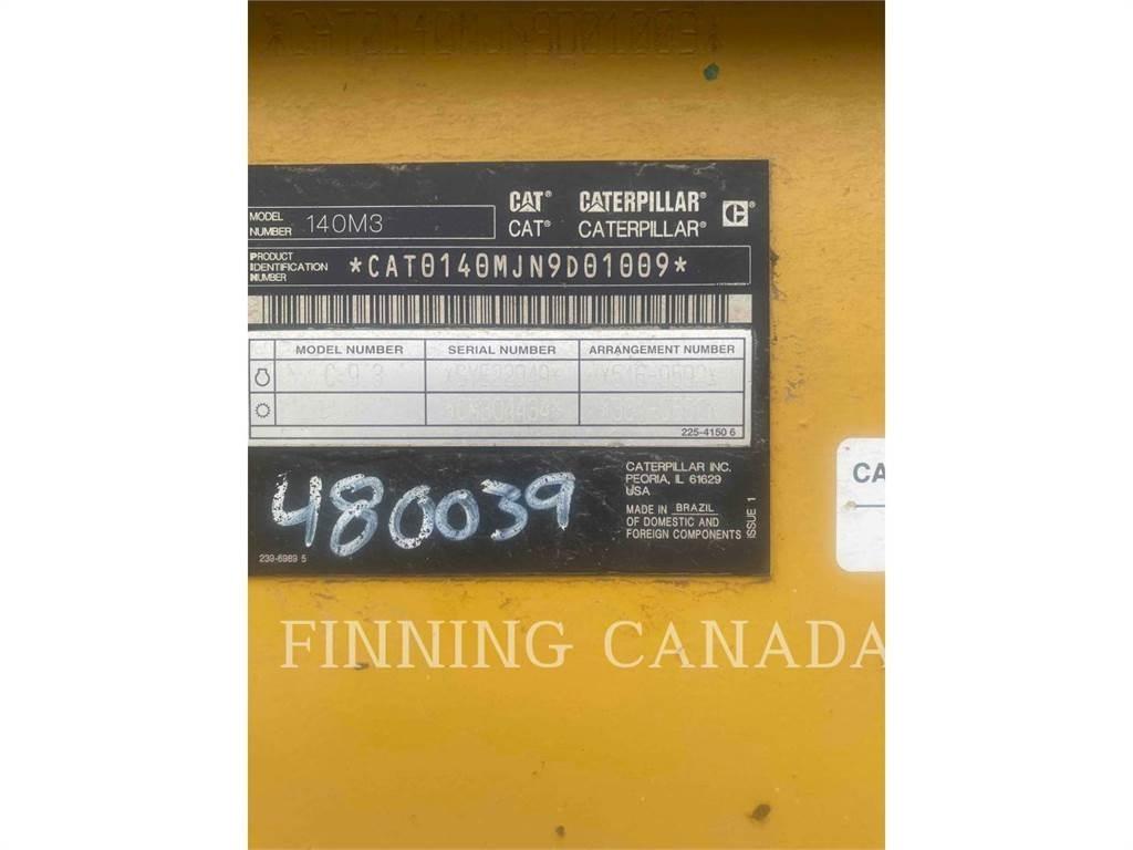CAT 140M3 Równiarki