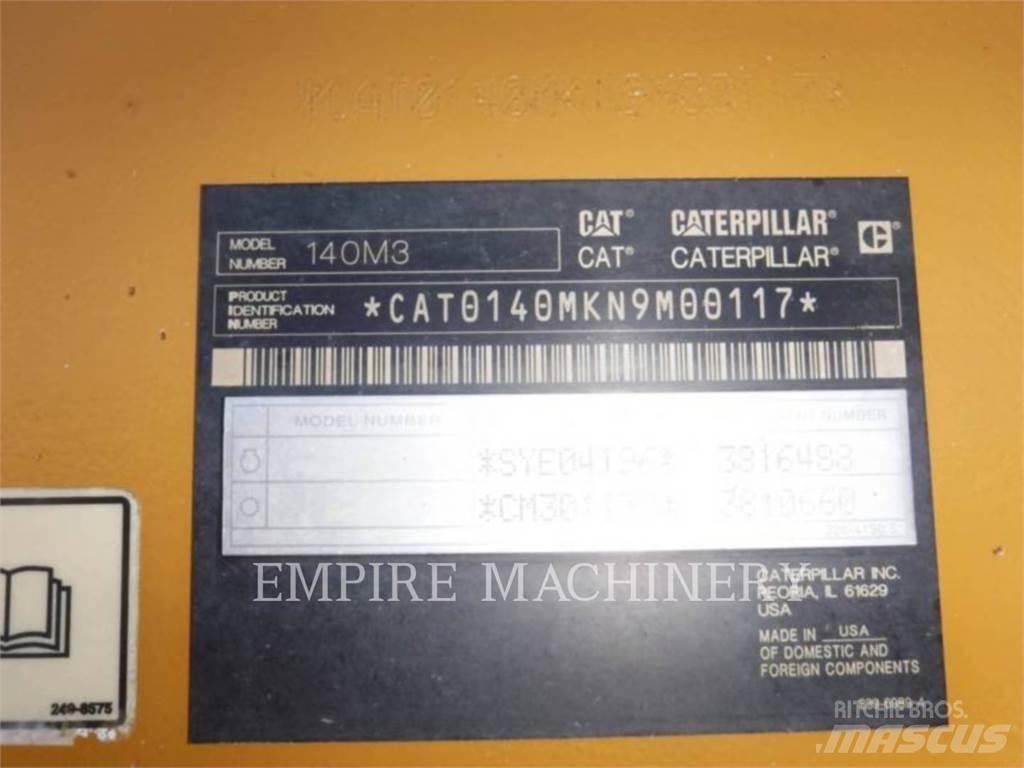 CAT 140M3 Równiarki