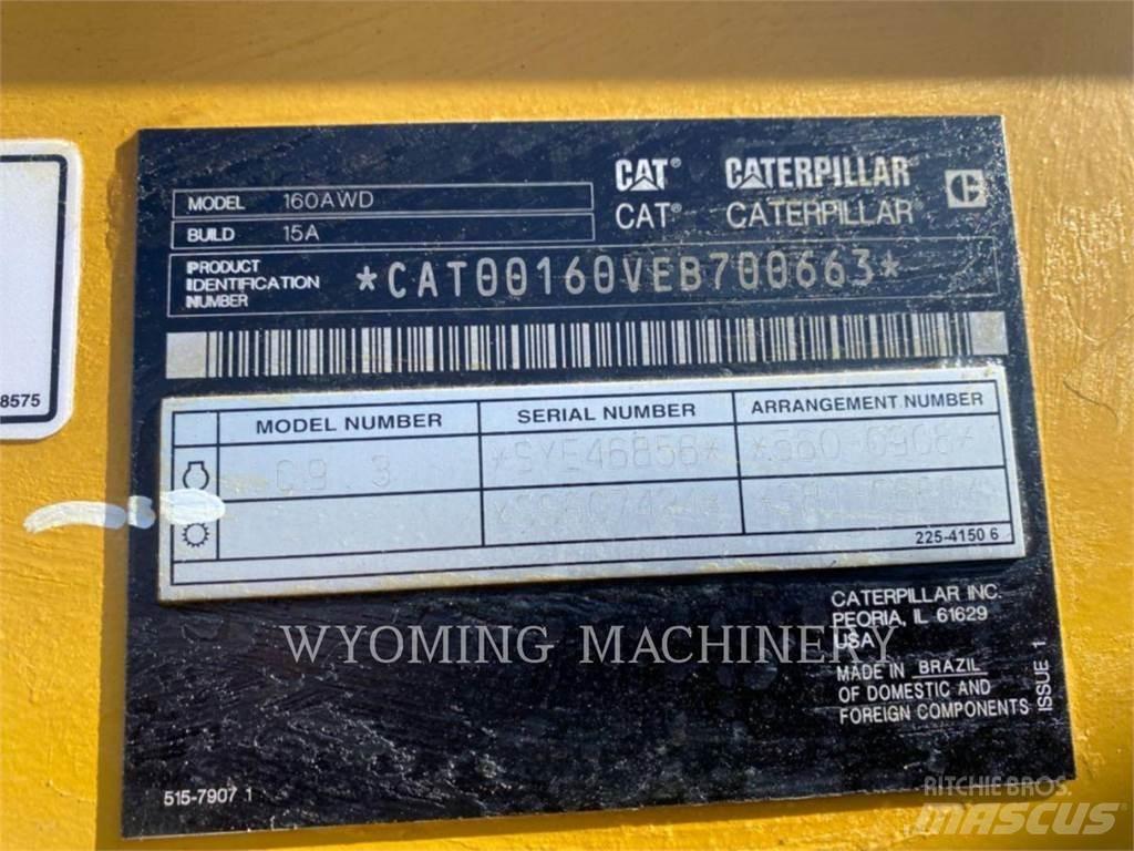CAT 160 AWD Równiarki